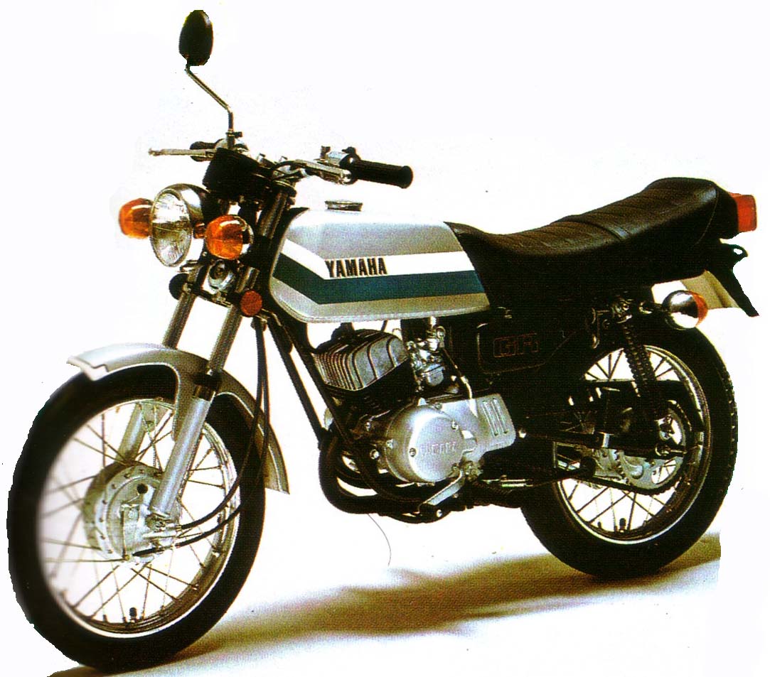 ＹＡＭＡＨＡ ＧＲ５０/８０: 70年代のオートバイ