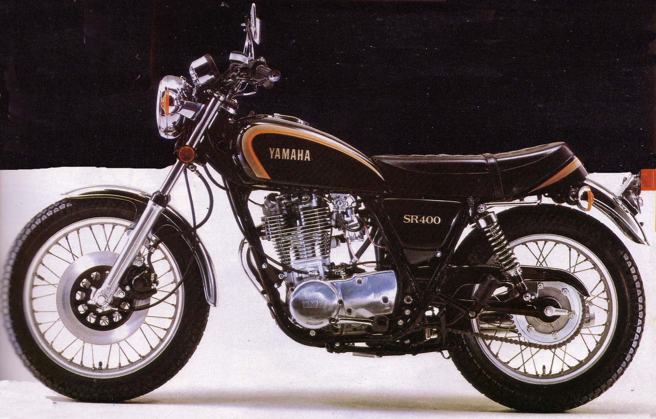 ヤマハ SR400/ YAMAHA SR400: 70年代のオートバイ