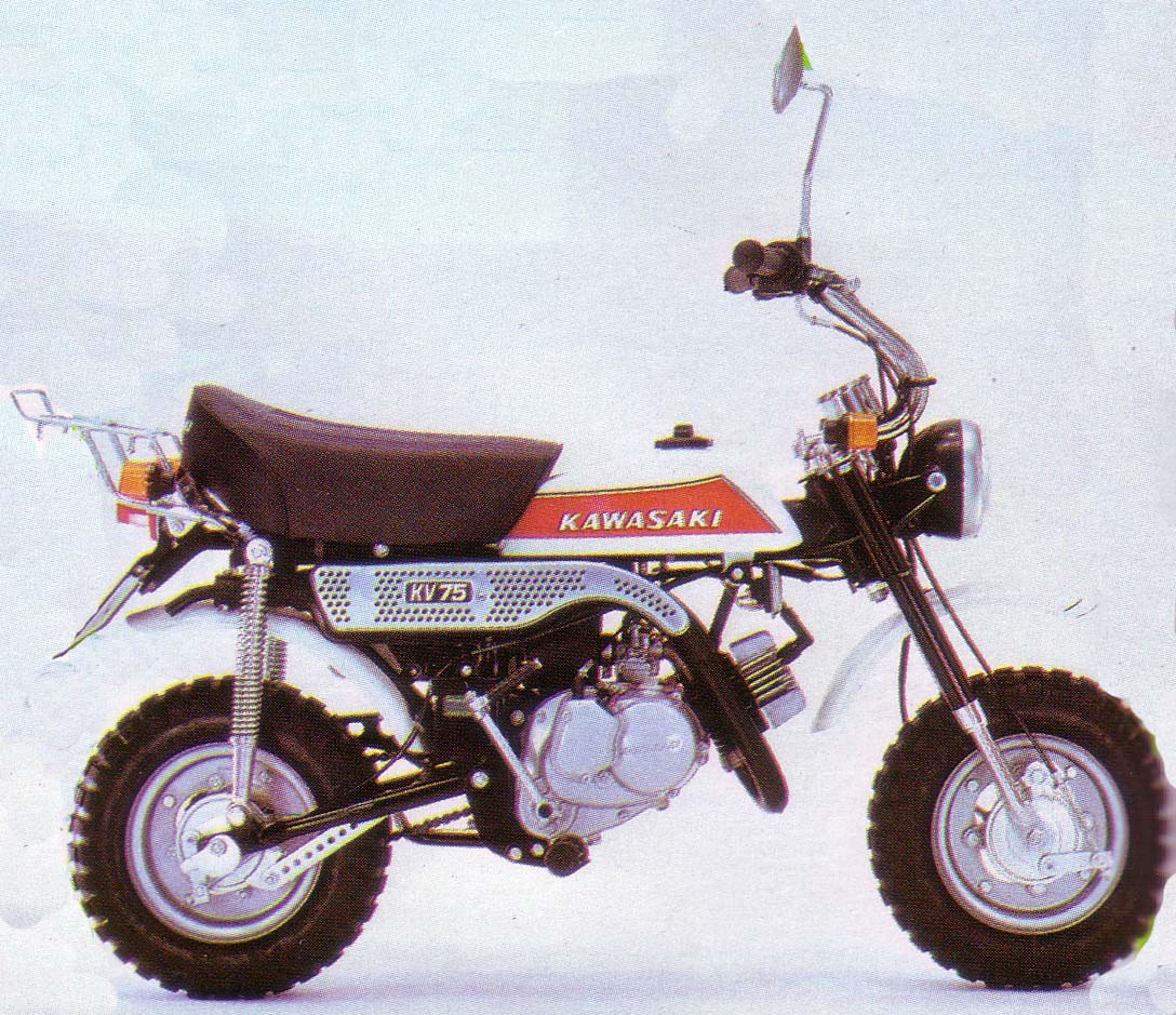 KAWASAKI 70年代のオートバイ