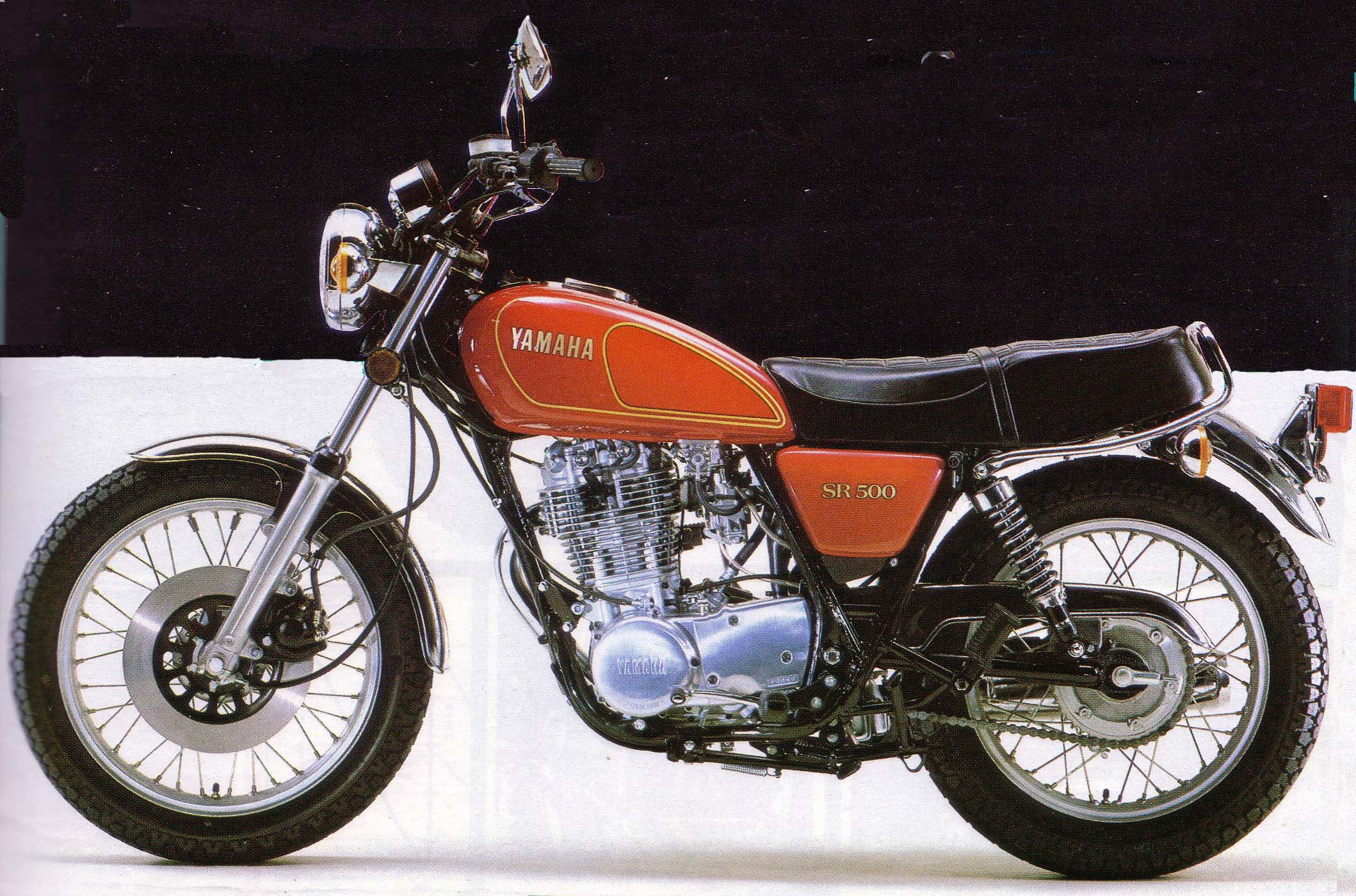 ヤマハ SR500 / YAMAHA SR500: 70年代のオートバイ