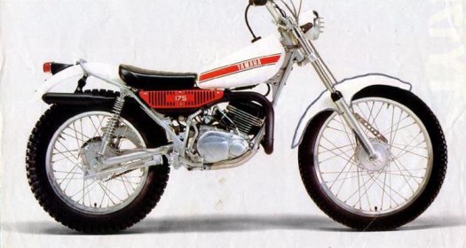 ヤマハ TY175 / YAMAHA TY175: 70年代のオートバイ