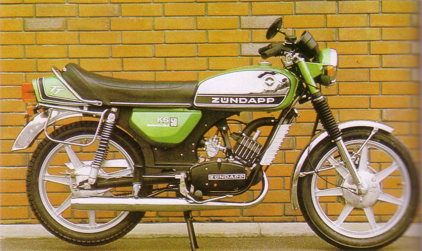 ツュンダップ KS50 LC  Zundapp KS50 LC: 70年代のオートバイ